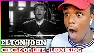 FIRST TIME REACTING TO | Elton John - Circle Of Life from THE LION KING #eltonjohn #circleoflife