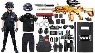 Special Police Weapons Toy set ！Glock AK-47 M416 sniper rifle, pistol, water pistol, toy gun