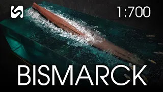 『BISMARCK』The sinking of the Battleship Bismarck 1/700 / S Resin Art