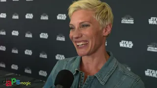 Katee Sackhoff on The Mandalorian Panel at Star Wars Celebration