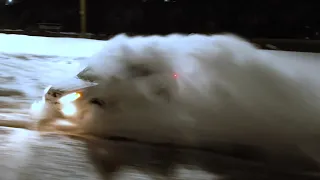 Toyota Rav4 V6 having fun in the snow!