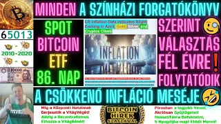 Bitcoin Hírek (2141) - Az USA Választás Már CSAK Fél Évre❗Folytatódik Is a Csökkenő Infláció MeSéje🤣