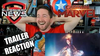 Marvel Studios' Captain Marvel - Trailer 2 Reaction