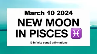 New SuperMoon in Pisces March 10th 2024 | affirmations