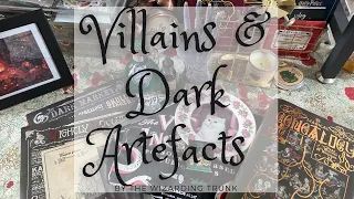 A Quiet Unboxing| Villains and Dark Artefacts by The Wizarding Trunk| ASMR