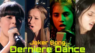 Derniere Danse Joker Song Cover By India, Russia, Canada, Italy | Who Sang It Better | Joker Cover