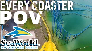 EVERY Roller Coaster at SeaWorld San Antonio | 4K POV