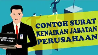 Surat Kenaikan Jabatan Karyawan Perusahaan @Infoterkini-ind