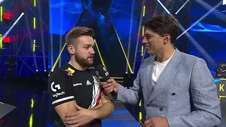 NiKo after win interview ( about m0nesy )