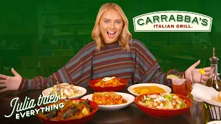 Trying 34 Of The Most Popular Menu Items At Carrabba's Italian Grill