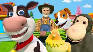 Old Macdonald Had A Farm + More Nursery Rhymes and Cartoons for Kids