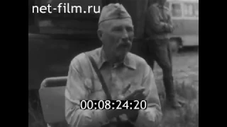 1974г. Съемки фильма Они сражались за Родину. хутор Мелологовский Волгоградская обл