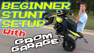 Beginner Stunt Setup with Grom Garage