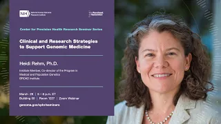 CPHR Seminar Series - Heidi Rehm