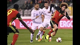 Greece 1 - 2 Belgium :  Belgium qualify for WC Russia 2018