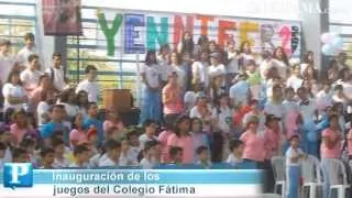 El "Fátima" inauguró sus juegos. Luis Bravo 15-02-14