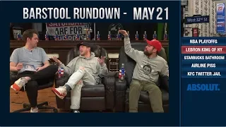Barstool Rundown - May 21, 2018