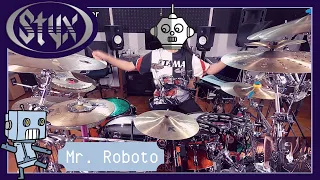 Styx - Mr. Roboto - Todd Sucherman | Drum cover by Kalonica Nicx