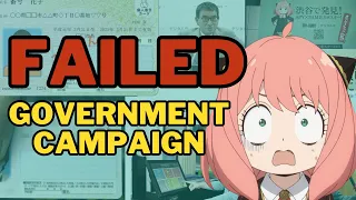 Spy x Family and the Failed Japanese Government Campaign