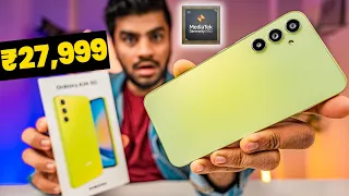 Samsung A34 Unboxing - Dimensity 1080🔥 | 120hz AMOLED 😍 | 48MP OIS📷 | IP67 💦😅