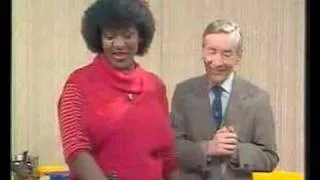 Rustie Lee with Kenneth Williams on TV-am - 1984