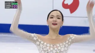 Eunsoo LIM. Чемпионат Четырёх Континентов 2020 Короткая программа SP