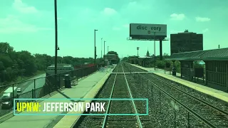 Metra ride To Chicago On UPNW line