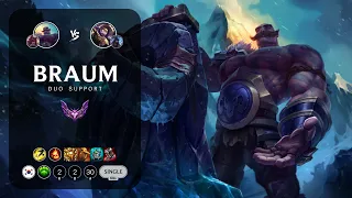 Braum Support vs Blitzcrank - KR Master Patch 13.9