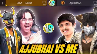 Ajjubhai vs Laka Gamer😱 Ajjubhai biggest fan awm challenge 1 vs 1 - Garena free fire