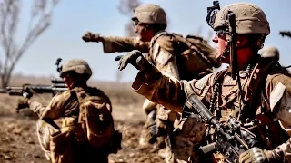 U.S. Marines Live-Fire Training In The Australian Outback