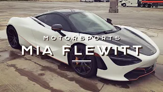 Mia Flewitt Interview and Hot Lap at COTA