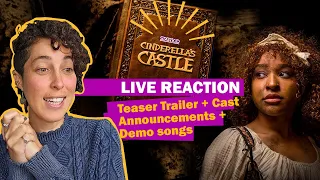 CINDERELLA'S CASTLE Live Reaction (New Starkid) | Trailer, cast announcements and demo songs