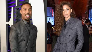 Michael B. Jordan Has an EPIC Response to Zendaya Rocking the Same Suit as Him