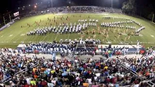 Baker High School Marching Band 10/10/14 "One More Time"