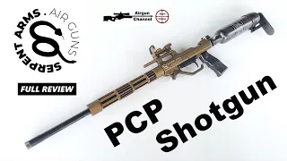 The PCP SHOTGUN by SERPENT ARMS (28 Guage) Full Review of the 550L Air Shotgun