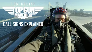 Top Gun: Maverick | Call Signs Explained (2022 Movie) - Tom Cruise