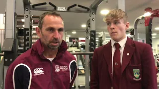 George Watson's College 1st XV Interview