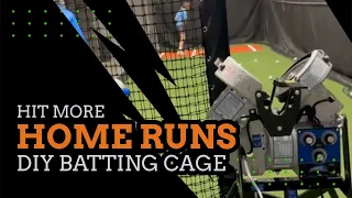 WATCH a Dad and His 2 Sons (College Player & Recruit) Demo Their Awesome DIY Batting Cage