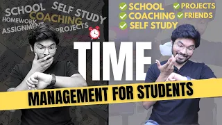 ULTIMATE Time Management Tips for All Students | How to Manage School and Coaching? Time Table