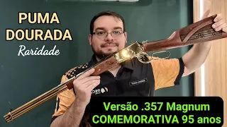 PUMA DOURADA - Edição Comemorativa 95 anos CBC - Calibre 357 Magnum - Winchester 1892