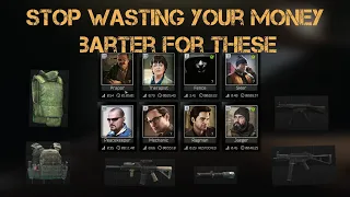 ESCAPE FROM TARKOV - STOP WASTING YOUR MONEY ON THESE! The 5 Most overlooked Barters in EFT!