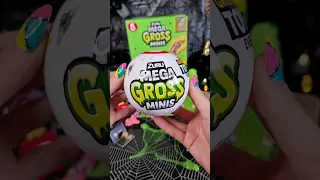 #shorts asmr Unboxing another Zuru Mega Gross Minis! 🤢  i got RARE TOXIC GLOW 💚