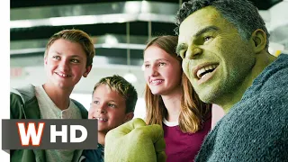 Steve Natasha and Scott Meets Smart Hulk Scene In Hindi - Avengers Endgame (2019) 4K