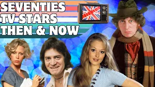 70s British TV Stars - Then & Now