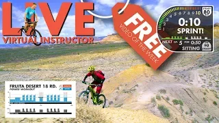 FREE Scenic Mountain Bike Spin Video for Indoor Cycling. Fruita Virtual Instructor POWER Workout