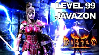 Level 99 Javazon Build Guide 4K (Diablo 2 Resurrected)