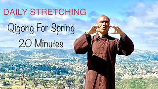 20-Minute Qigong Routine for SPRING | DAILY STRETCHING For a Good Health