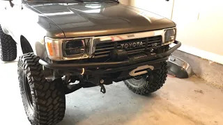 1989 Toyota pickup 4x4 hyper flashing