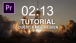 Tutorial CUENTA REGRESIVA En Adobe Premiere Pro | TecnoMag