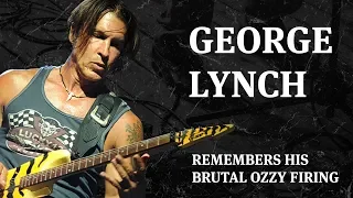 George Lynch Remembers His Brutal Ozzy Firing